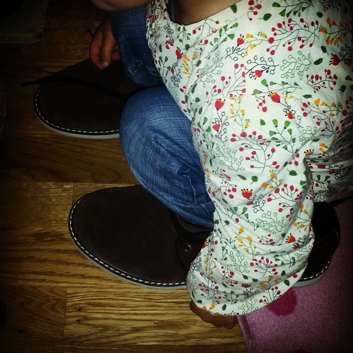 Rollentausch mit den Kindern