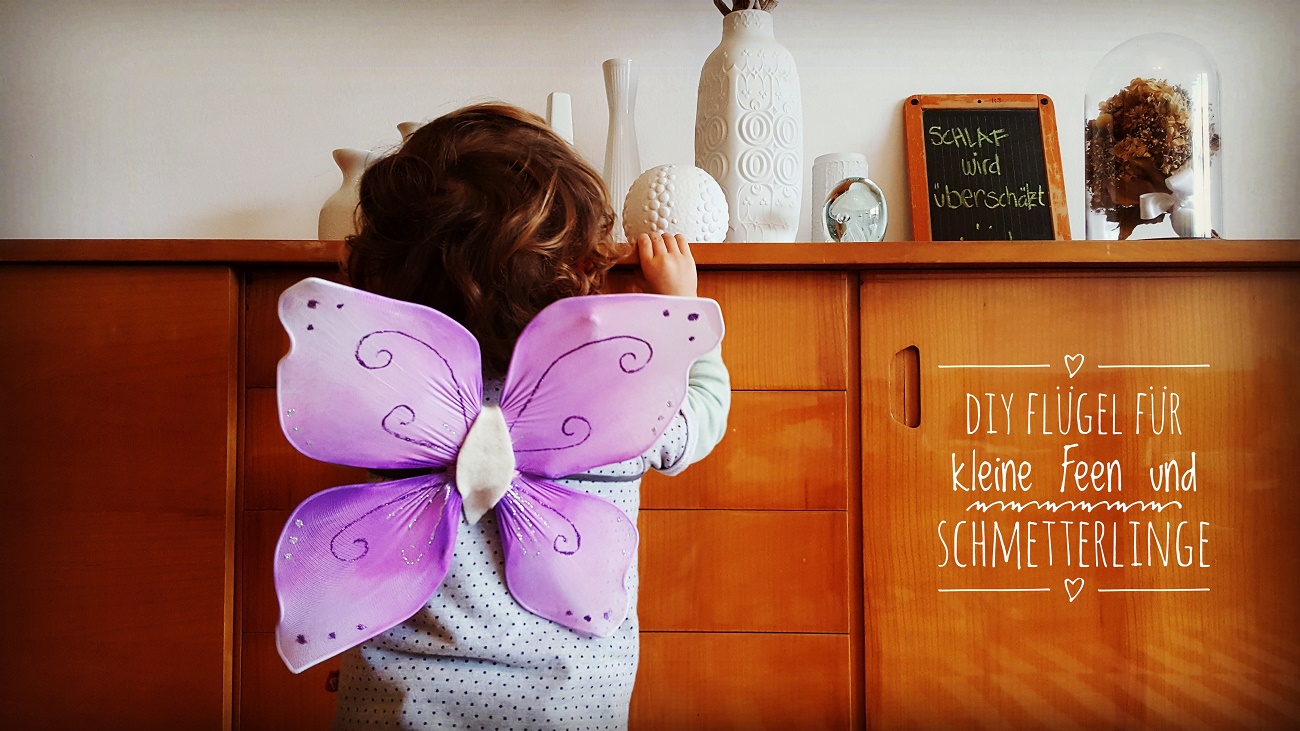 DIY-Flügel für kleine Feen und Schmetterlinge