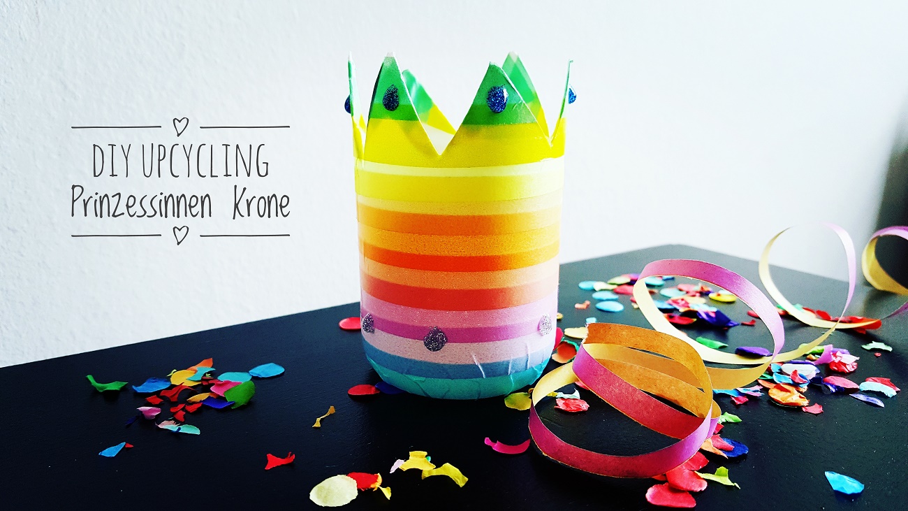 Upcycling-Krone für kleine Prinzessinnen