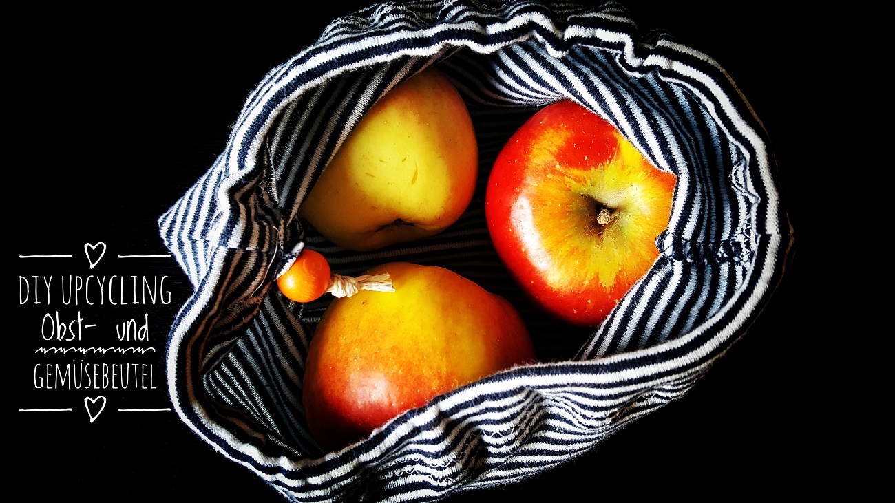 Anleitung für Upcycling Obst- und Gemüsebeutel aus alten Babybodys