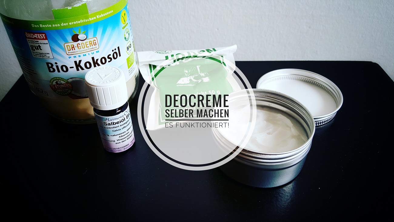 Selbstgemachte Deocreme