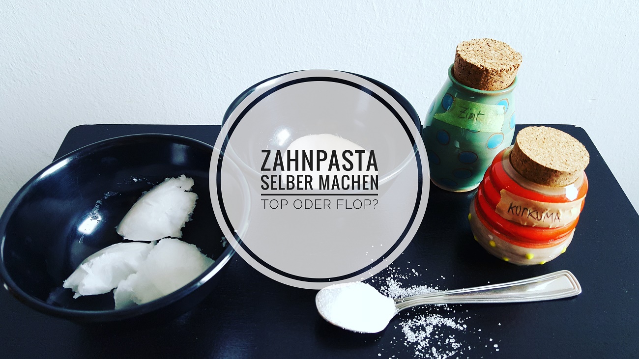 Selbstgemachte Zahnpasta
