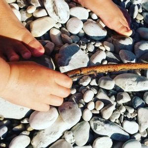 Sommer in Untergiesing Isar-Kiesel