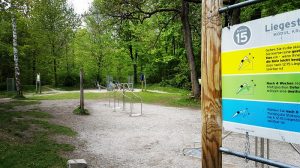Untergiesing im Sommer Trimm-Dich-Pfad