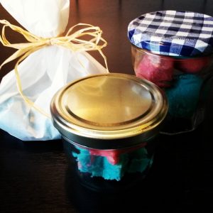 Plastikfrei to go Einmachglas als Geschenkverpackung