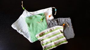 Plastikfrei-to-go: Mit Upcycling-Stoffbeuteln