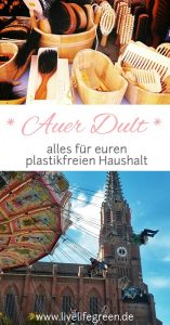Pinterest-Pin: Auer Dult: plastikfrei einkaufen in München