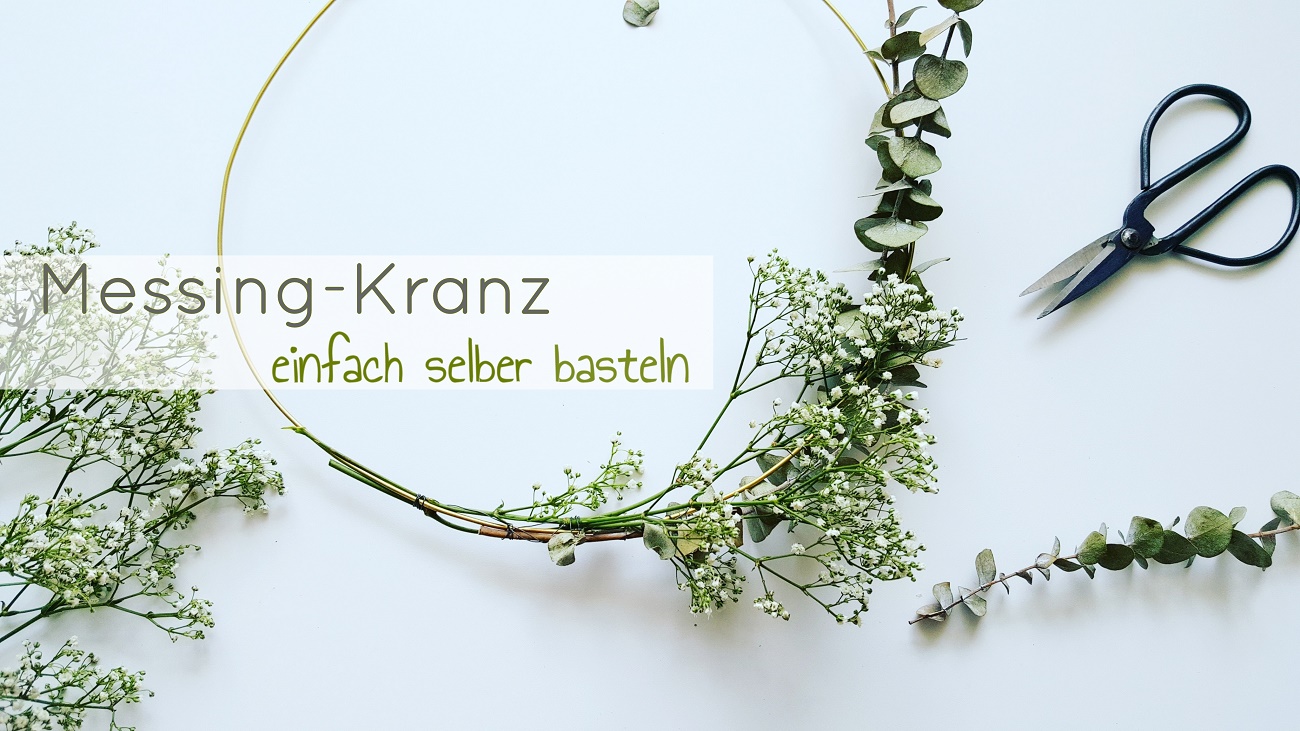 Trendy Messing-Kranz selber machen