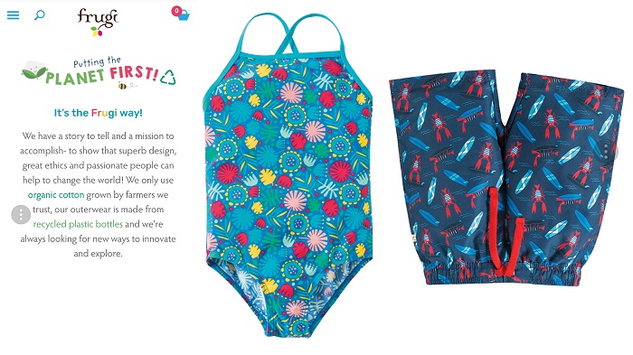 Nachhaltige Bademode für Kinder: Frugi