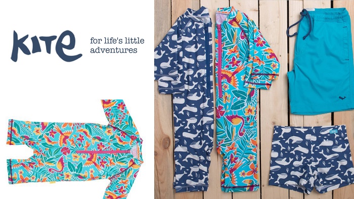 Nachhaltige Badeanzüge und Badehosen für Kinder: Kite Clothing