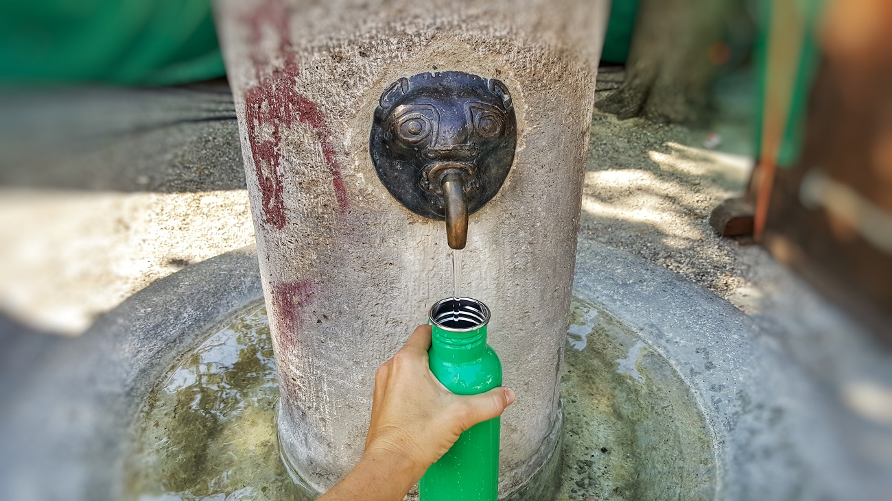 Karte aller Trinkwasser-Brunnen in München