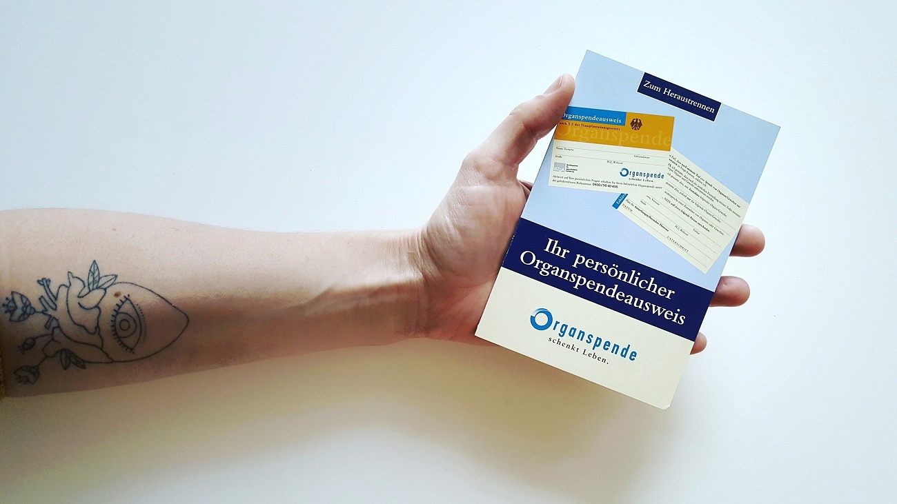 Organspenden: meine Gründe warum ich Organspender bin