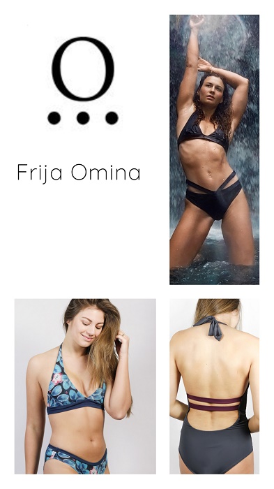 Nachhaltige Bikinis und Badeanzüge von Frija Omina