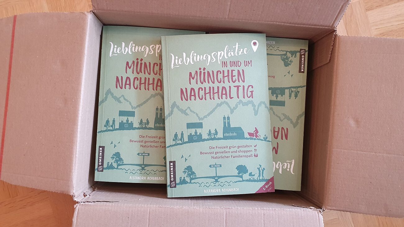 Das neue Buch von livelifegreen: Lieblingsplätze nachhaltig in und um München
